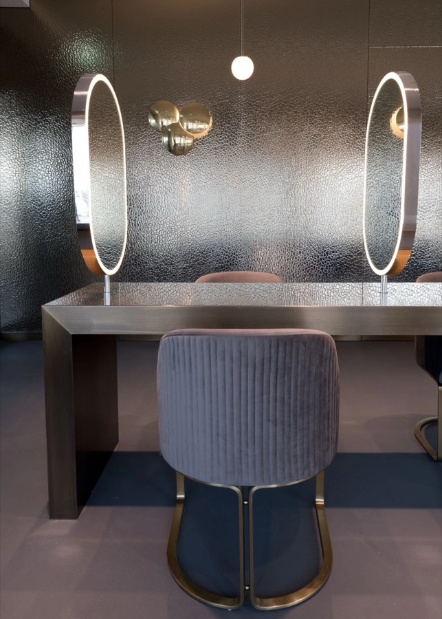 Arbeitsplatz im Nail-Spa
