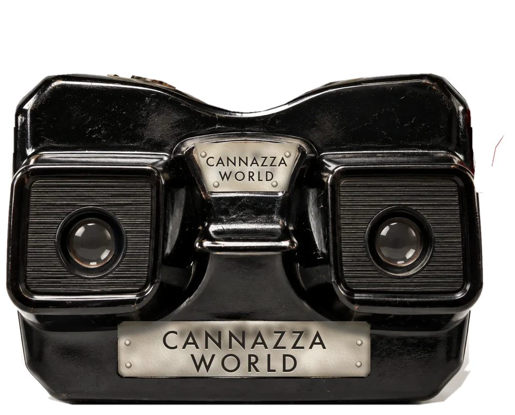 Retro-Stereobetrachter «Cannazza World»